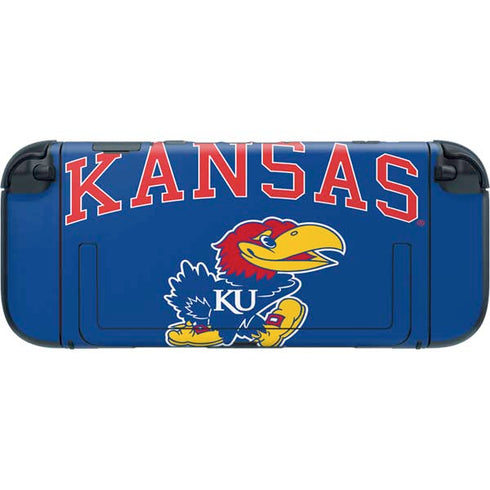 University of Kansas Collegiate Text Nintendo Switch 2 (2025) with Joy-Con Skin